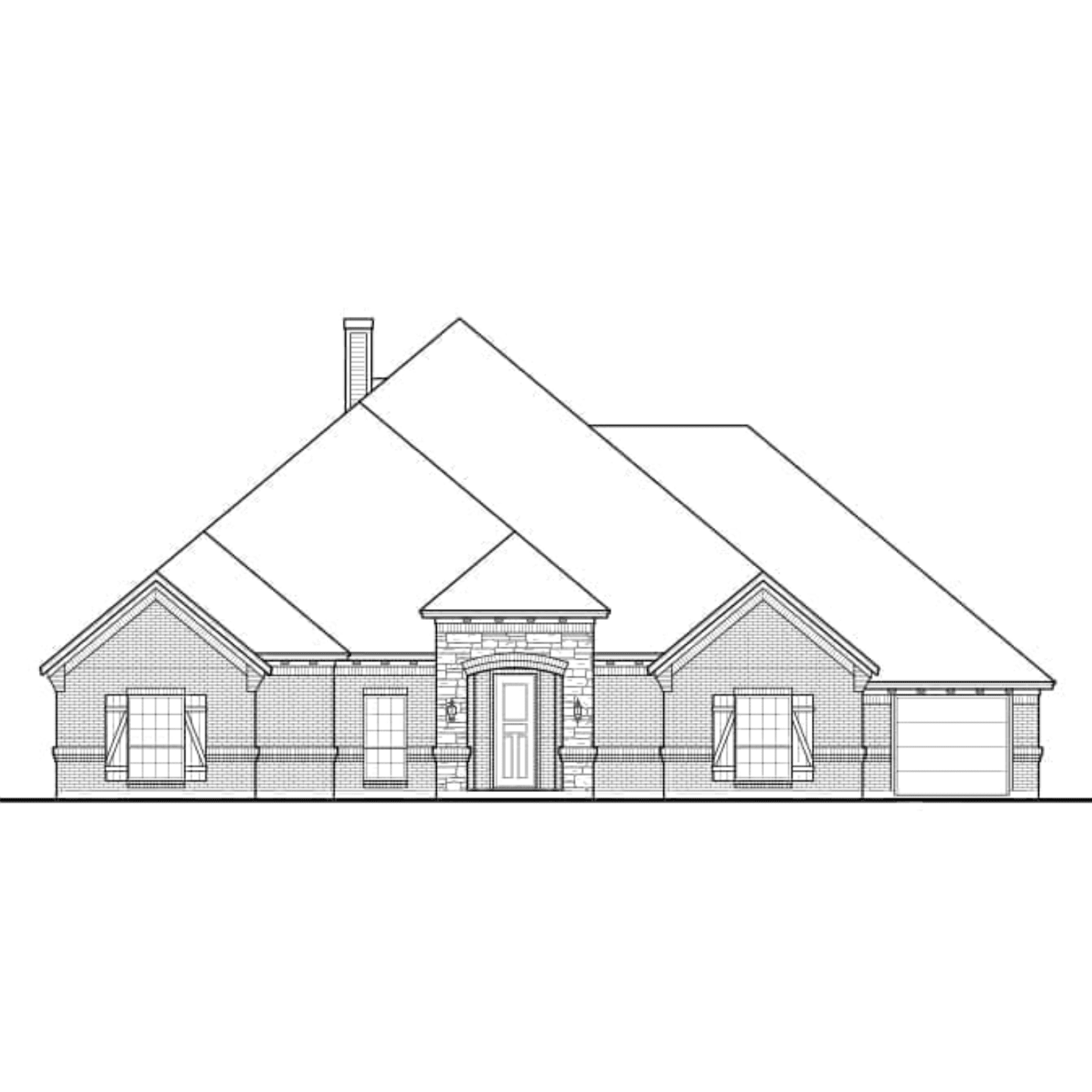 8110 Floor Plan - Home Design by Brookson Builders